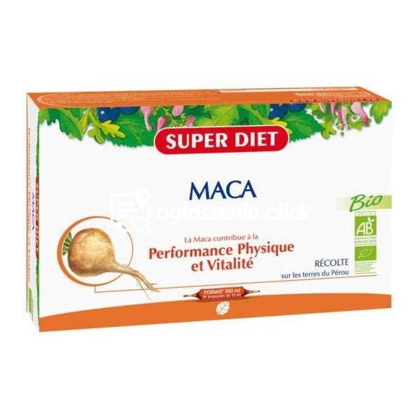 Zdjęcie produktu Super Diet Maca Bio Witalnosc i pozadanie 20 x 15 ml
