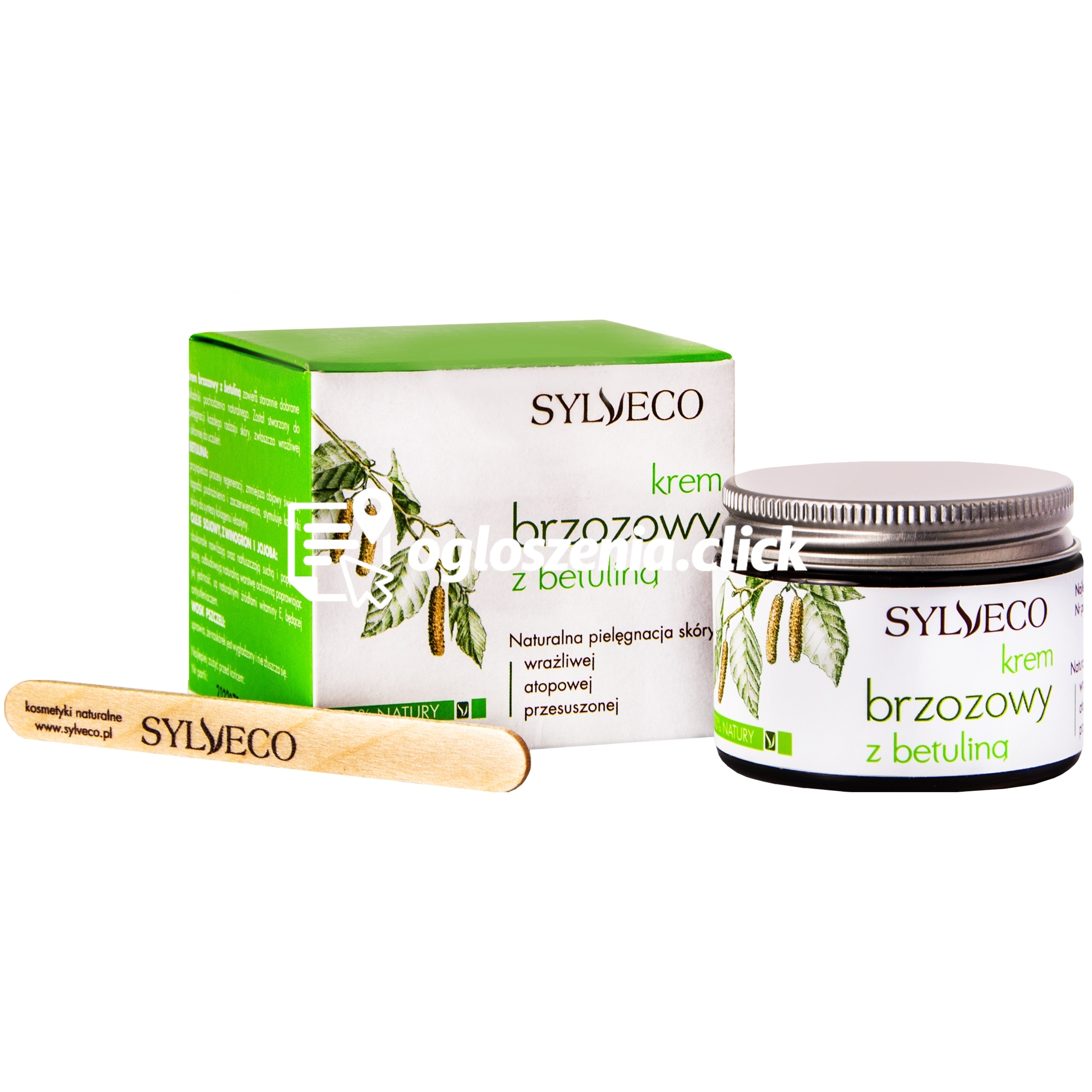 Zdjęcie produktu Sylveco naturalny krem brzozowy z betulina do twarzy 50 ml