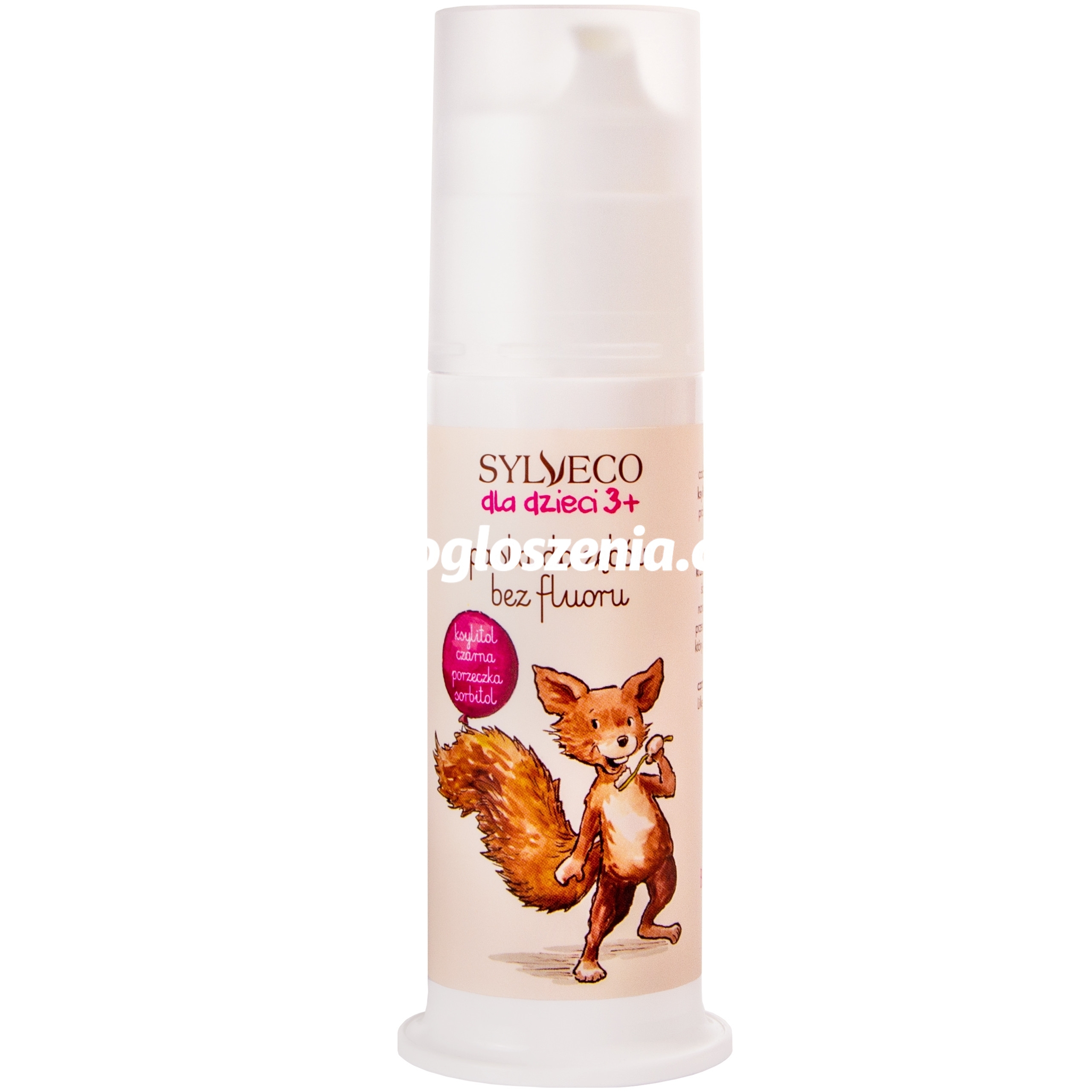 Zdjęcie produktu Sylveco Pasta do zebów dla dzieci 3+ bez fluoru 75 ml