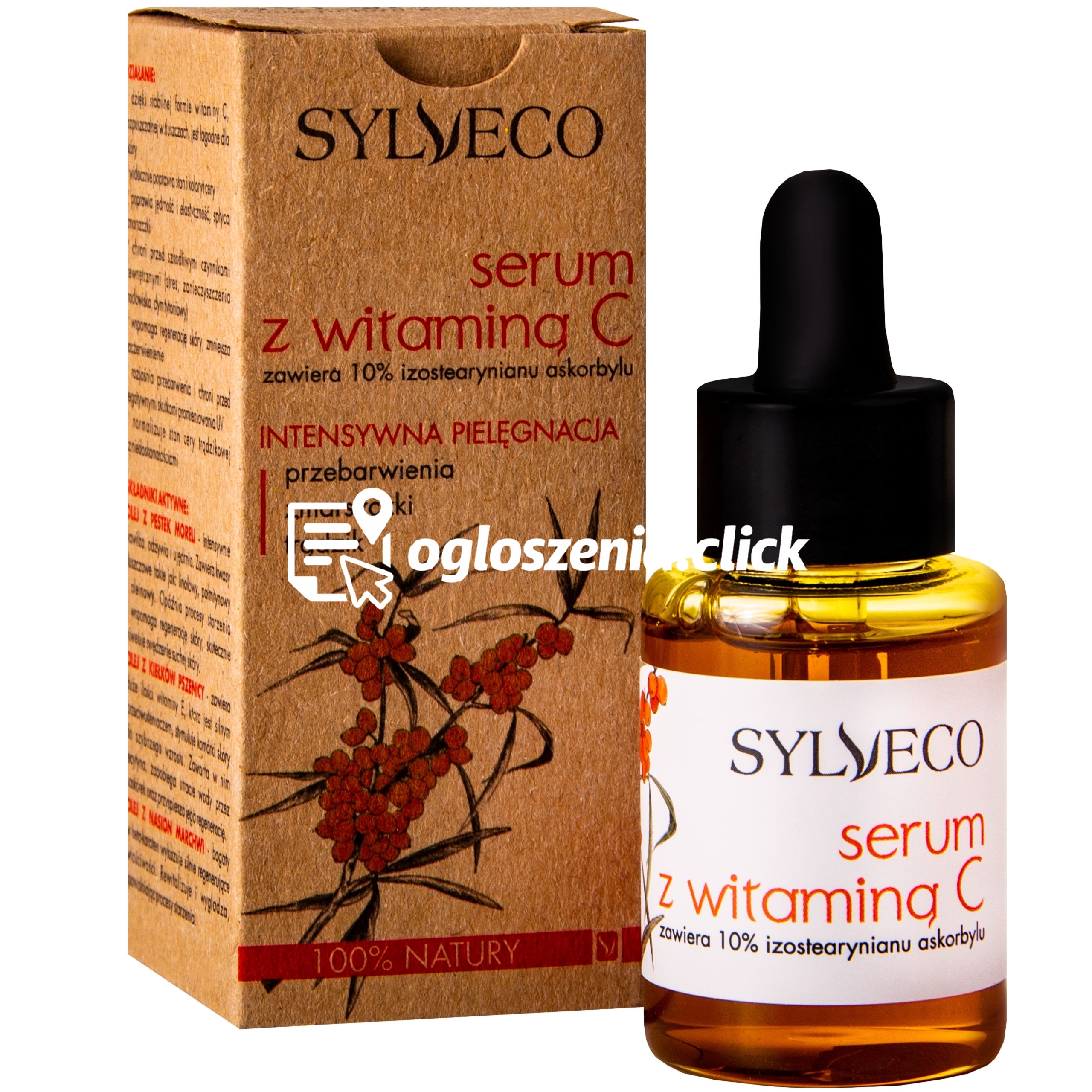 Zdjęcie produktu Sylveco Rozjasniajace serum do twarzy z witamina C 30 ml