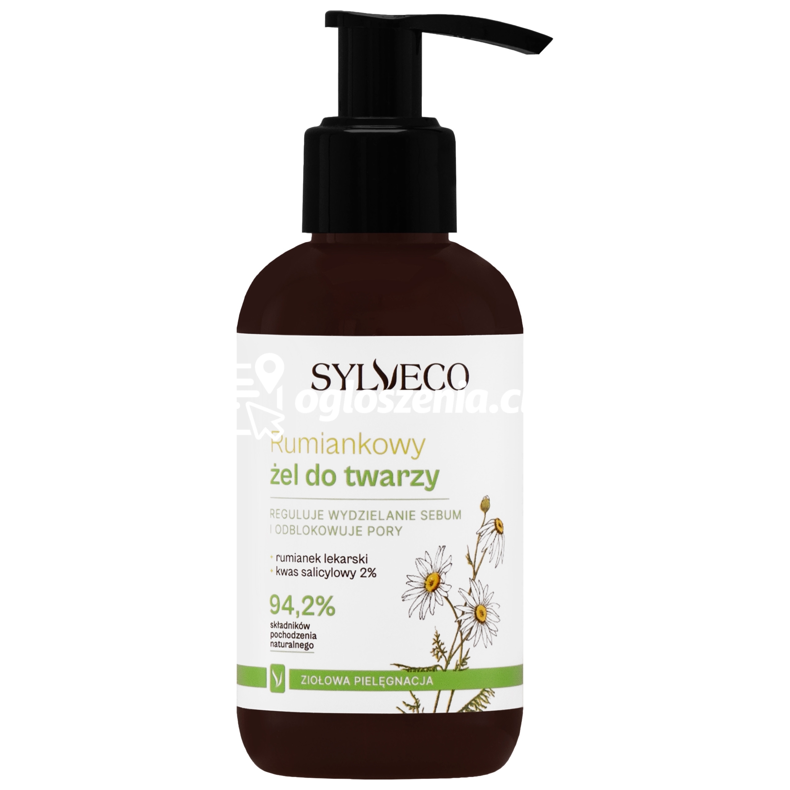 Zdjęcie produktu Sylveco Zel Do Mycia Twarzy - rumiankowy zel do mycia twarzy, cera mieszana, 150ml