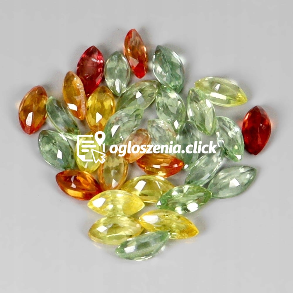 Zdjęcie produktu Szafiry Songea kamienie naturalne 4.00ct 30 sztuk IF VVS
