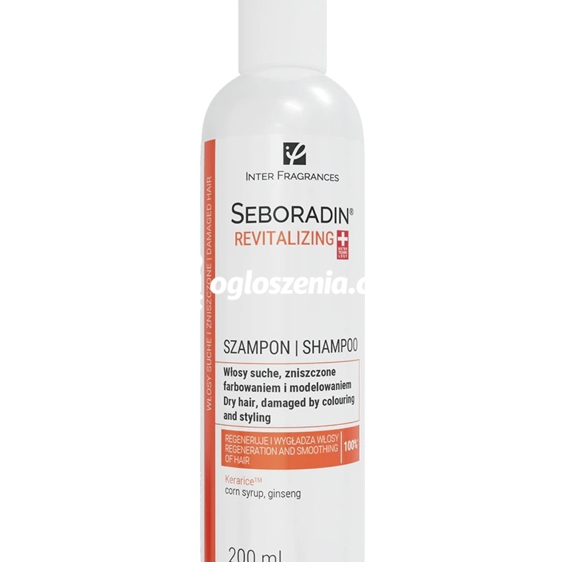 Zdjęcie produktu Szampon do wlosów suchych, zniszczonych farbowaniem i modelowaniem Seboradin Regenerujacy 200 ml