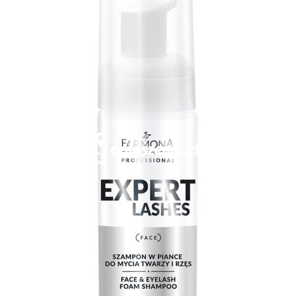 Zdjęcie produktu Szampon w piance do mycia rzes Farmona Expert Lashes 100 ml