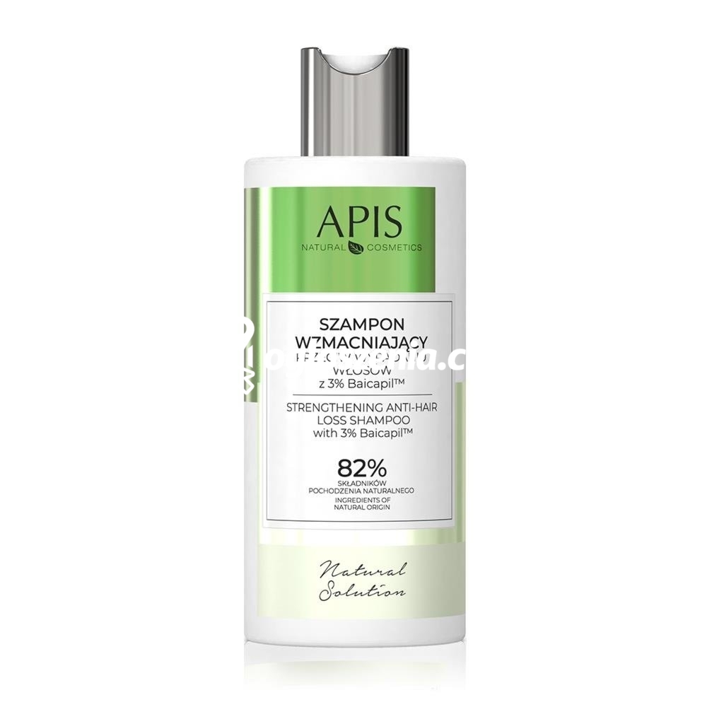 Zdjęcie produktu Szampon wzmacniajacy przeciw wypadaniu wlosów 3% Baicapil Apis Natural Solution 300 ml