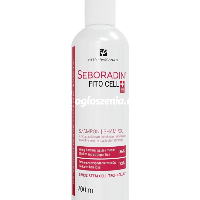 Zdjęcie produktu Szampon zageszczajacy wlosy z komórkami macierzystymi Seboradin FitoCell 200 ml