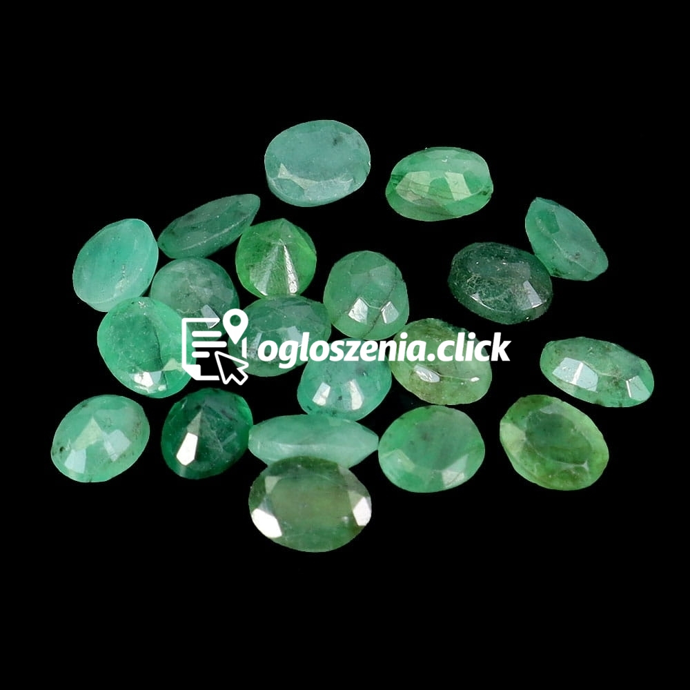 Zdjęcie produktu Szmaragdy kamienie naturalne 4.05ct 20 sztuk