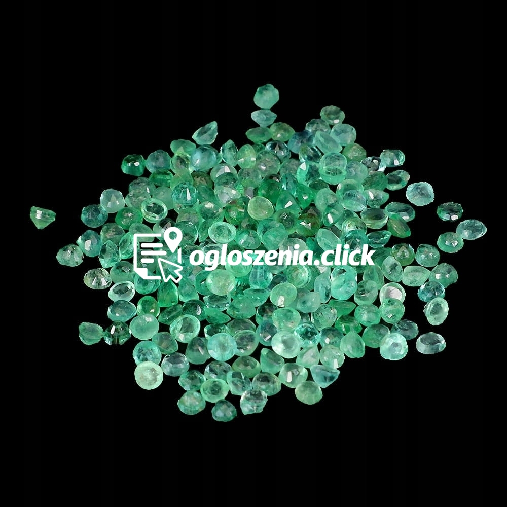 Zdjęcie produktu Szmaragdy kamienie naturalne 4.07ct 209 sztuk