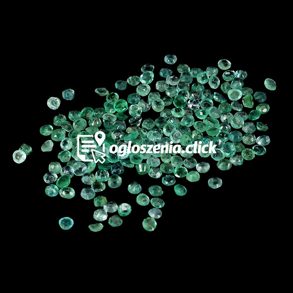 Zdjęcie produktu Szmaragdy kamienie naturalne 4.11ct 160 sztuk
