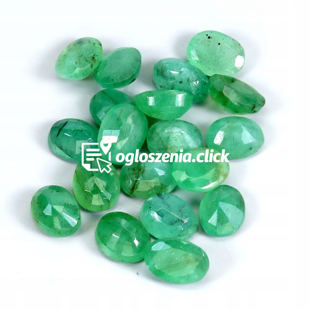 Zdjęcie produktu Szmaragdy kamienie naturalne 4.13ct 18 sztuk