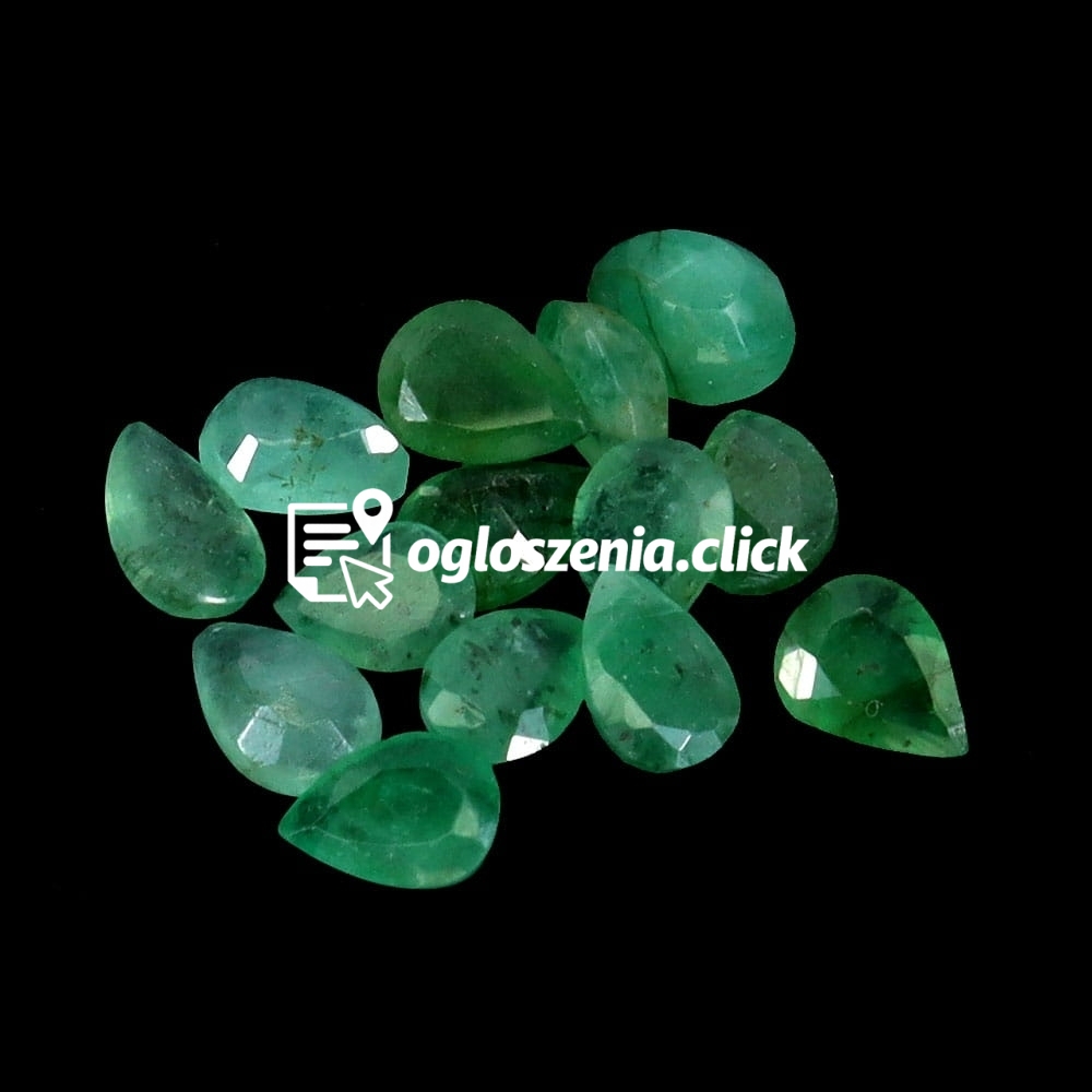 Zdjęcie produktu Szmaragdy kamienie naturalne 4.16ct 14 sztuk