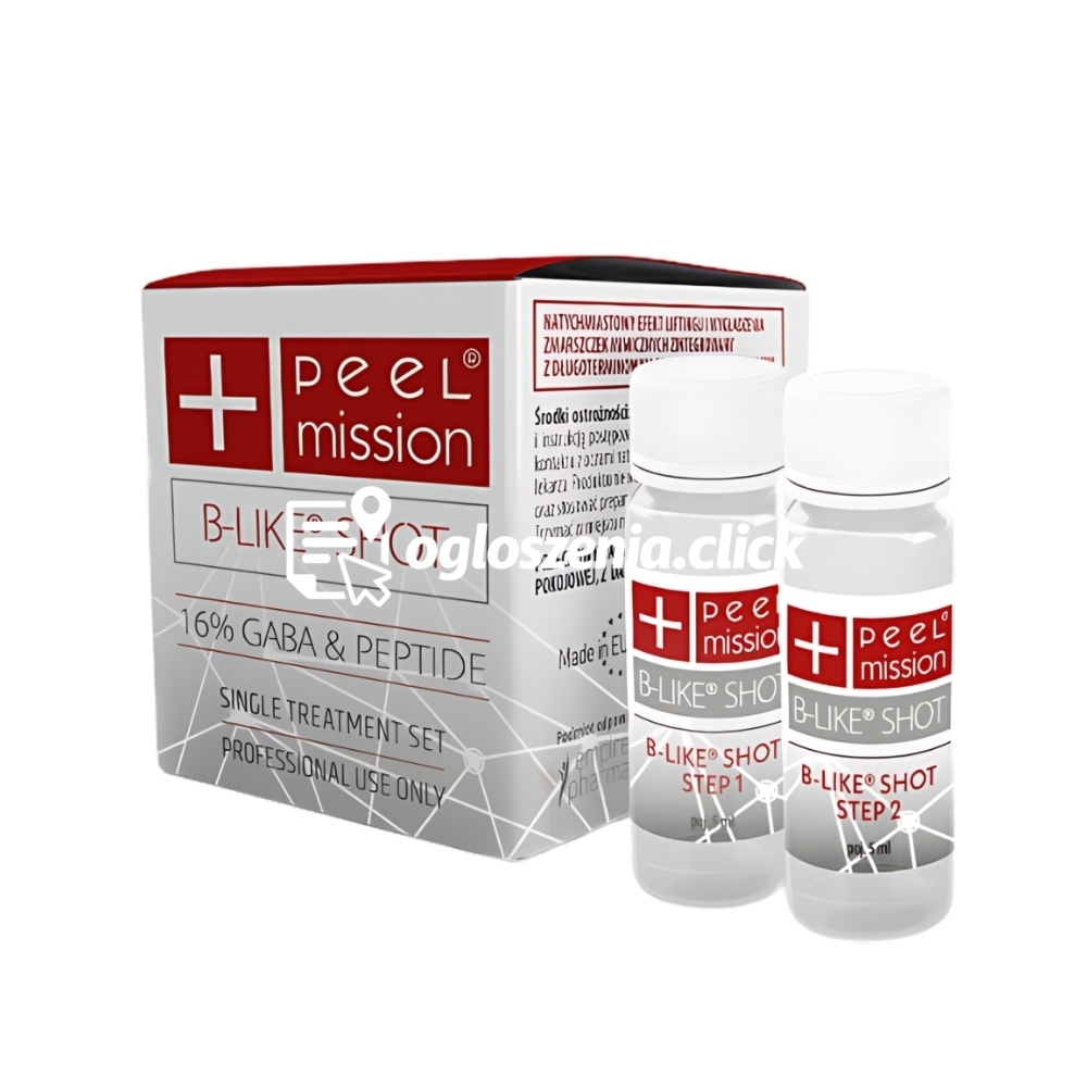 Zdjęcie produktu Szoty blyskawicznie liftingujace - Peel Mission - B-Like SHOT - 2 x 5 ml