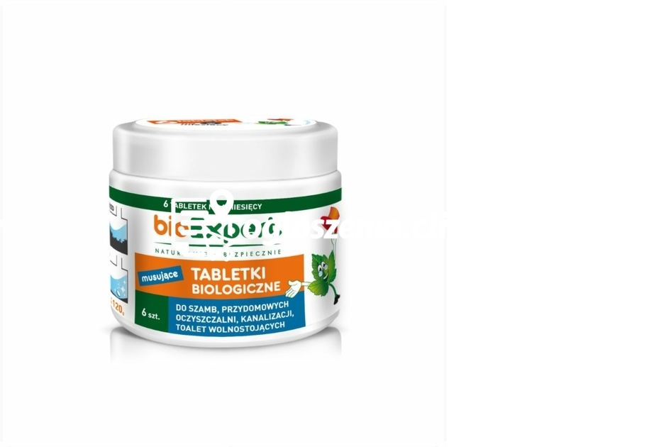 Zdjęcie produktu Tabletki biologiczne do szamb i przydomowych oczyszczalni, 6 szt