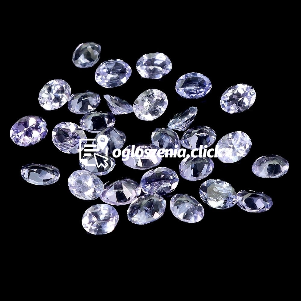 Zdjęcie produktu Tanzanity kamienie naturalne VVS 4.55ct 30 sztuk