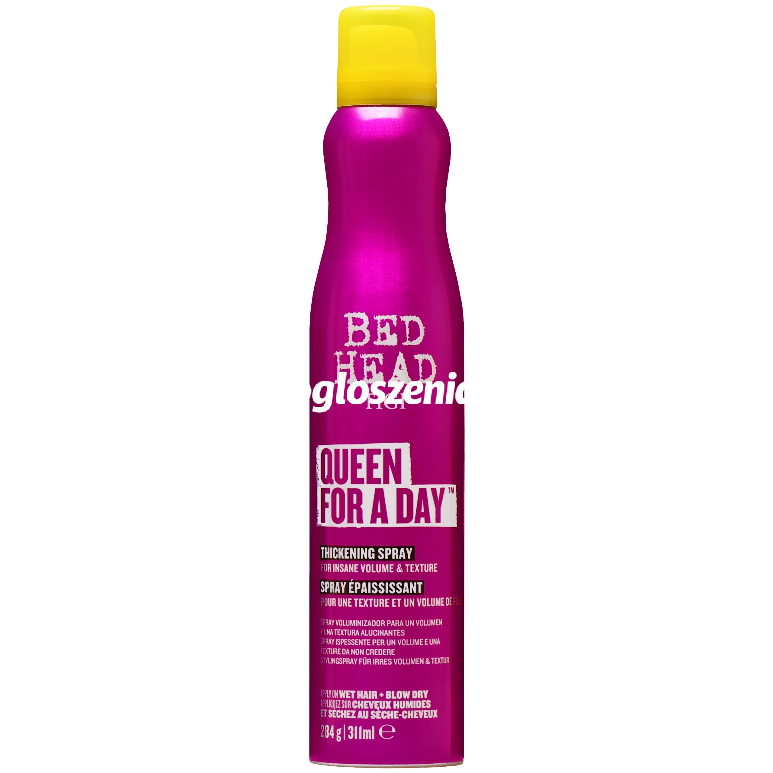 Zdjęcie produktu Tigi Bed Head Queen For A Day Spray - pogrubiajacy spray do stylizacji wlosów, 311ml