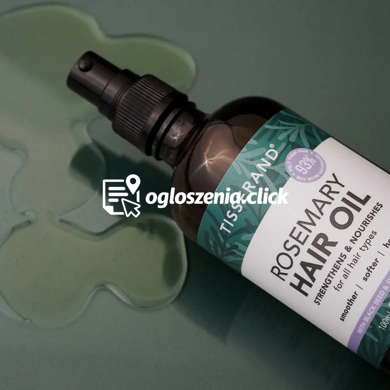 Zdjęcie produktu TISSERAND Rosemary Hair Oil - Olejek rozmarynowy do wlosów