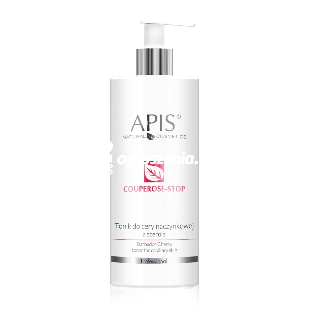 Zdjęcie produktu Tonik do cery naczynkowej z acerola - Apis Couperose-Stop - 500 ml