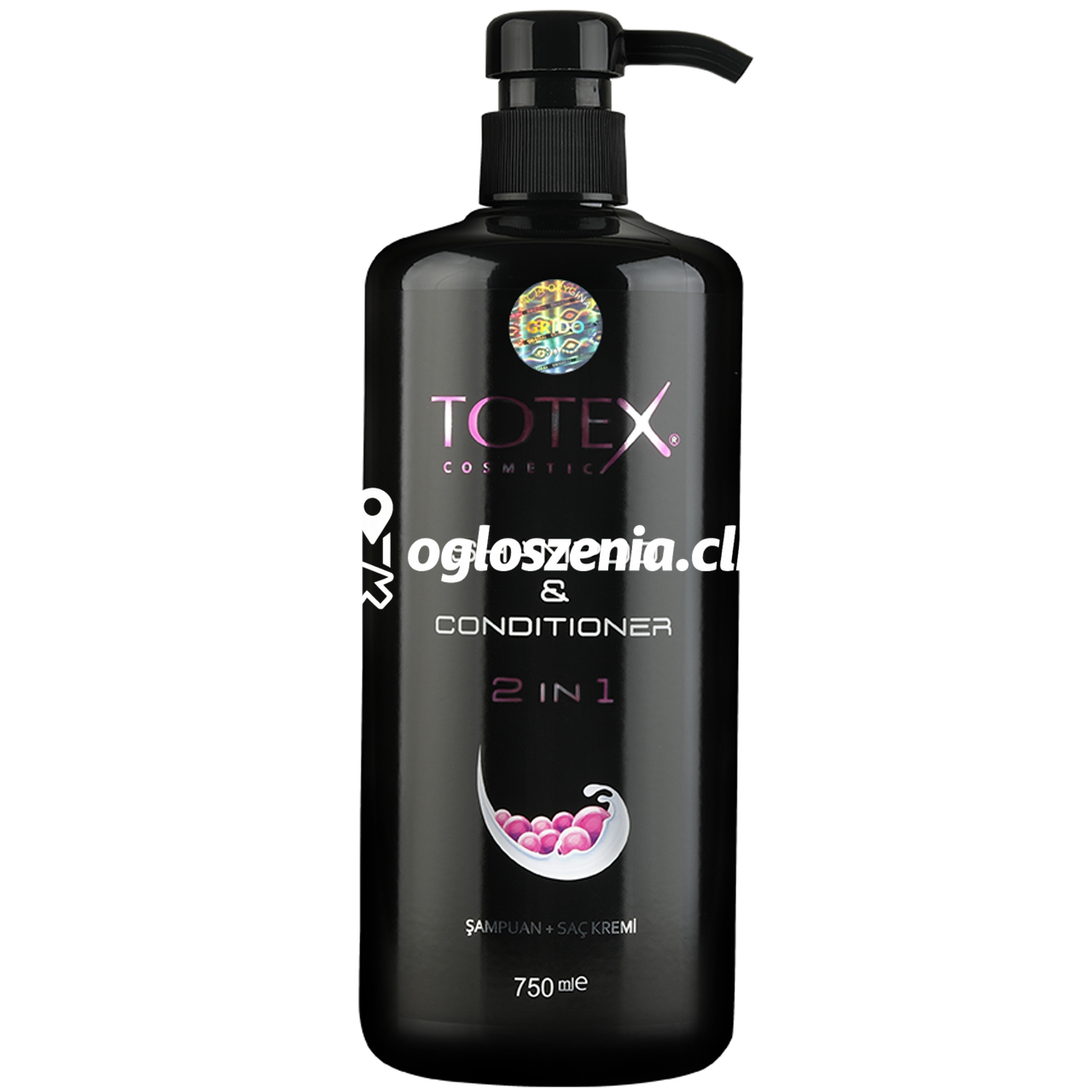Zdjęcie produktu Totex 2in1 All Hair - szampon i odzywka do wlosów, 750ml