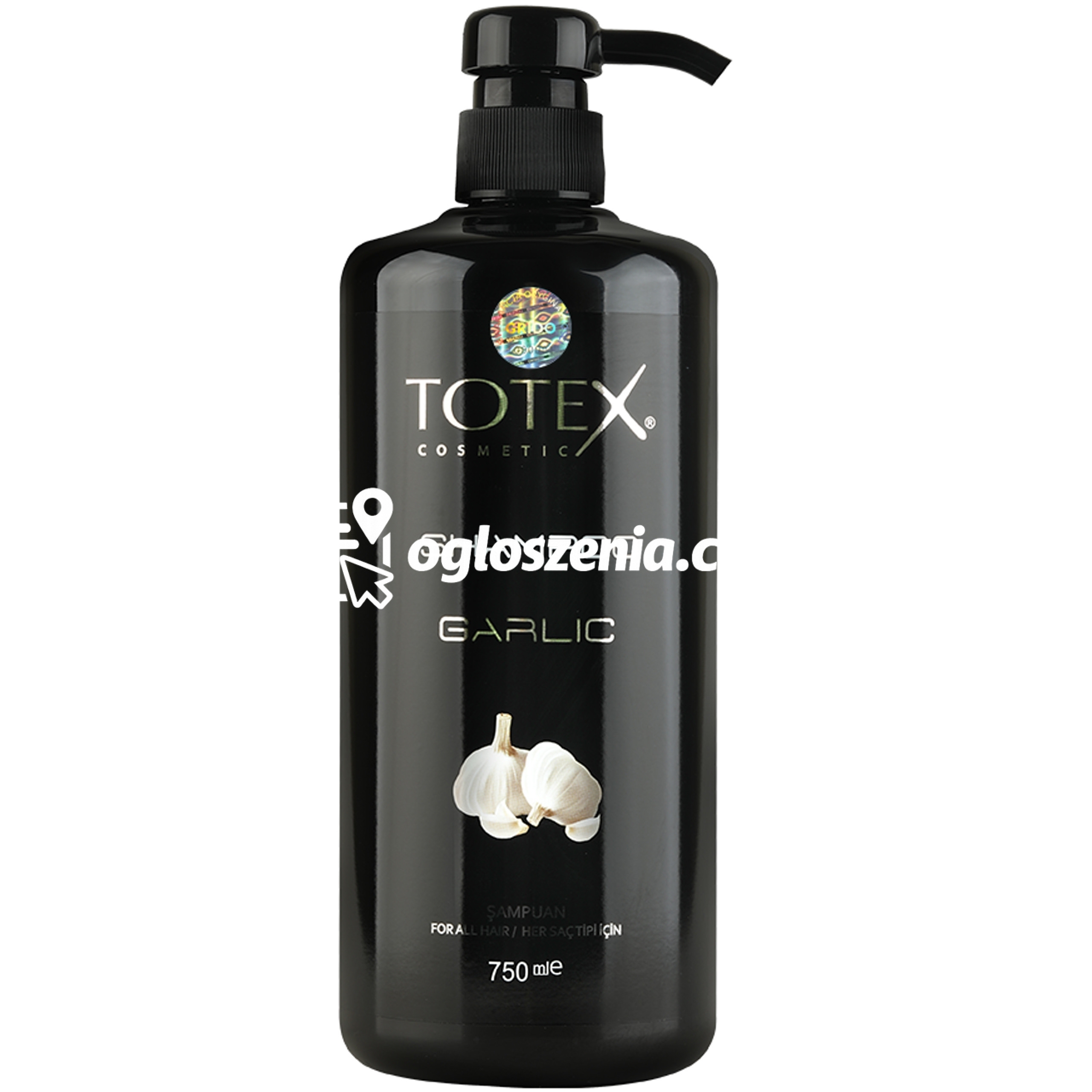 Zdjęcie produktu Totex Garlic All Hair - czosnkowy szampon przeciwlupiezowy do wlosów, 750ml