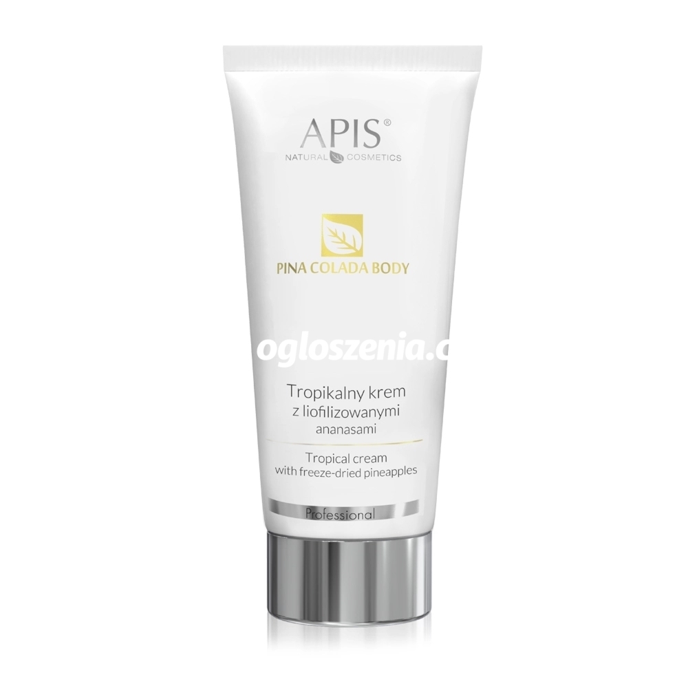 Zdjęcie produktu Tropikalny krem antycellulitowy z liofilizowanymi ananasami Apis Pina Colada Antycellulit 200 ml