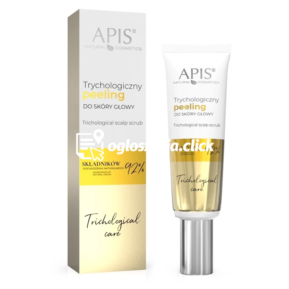 Zdjęcie produktu Trychologiczny peeling do skóry glowy Apis Trichological Care 80 ml