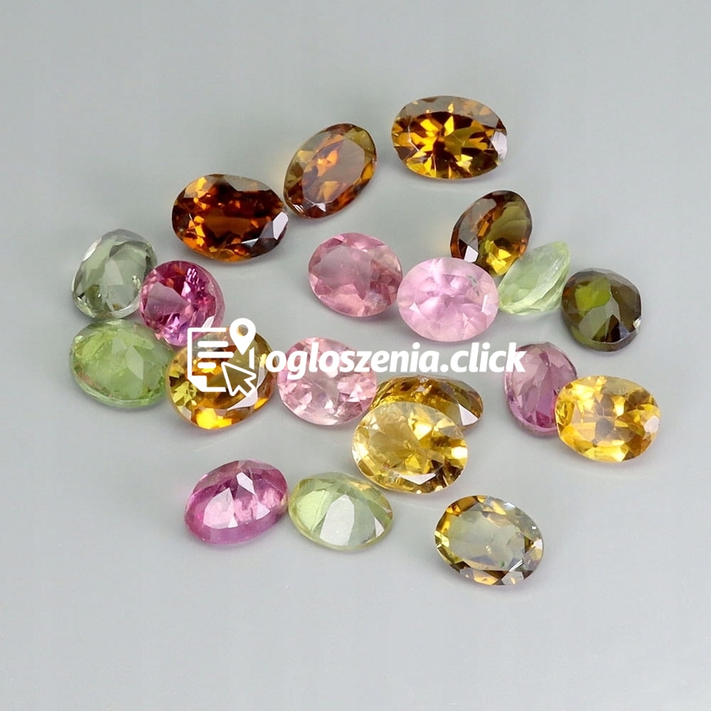 Zdjęcie produktu Turmaliny kamienie naturalne IF-VVS 6.3ct 20 sztuk