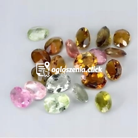 Zdjęcie produktu Turmaliny kamienie naturalne IF-VVS 6.5ct 20 sztuk