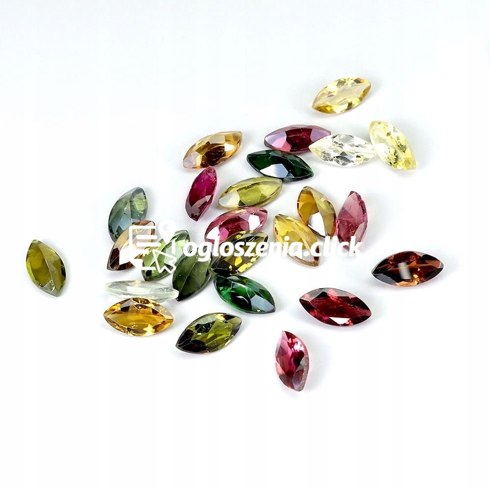 Zdjęcie produktu Turmaliny kamienie naturalne IF-VVS 6.9ct 25 sztuk