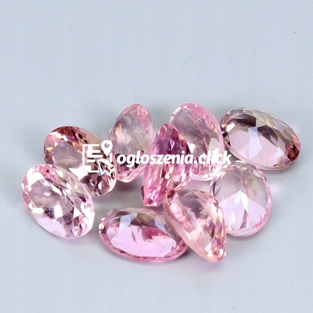 Zdjęcie produktu Turmaliny rózowe kamienie naturalne IF-VVS 5.15ct 9 sztuk
