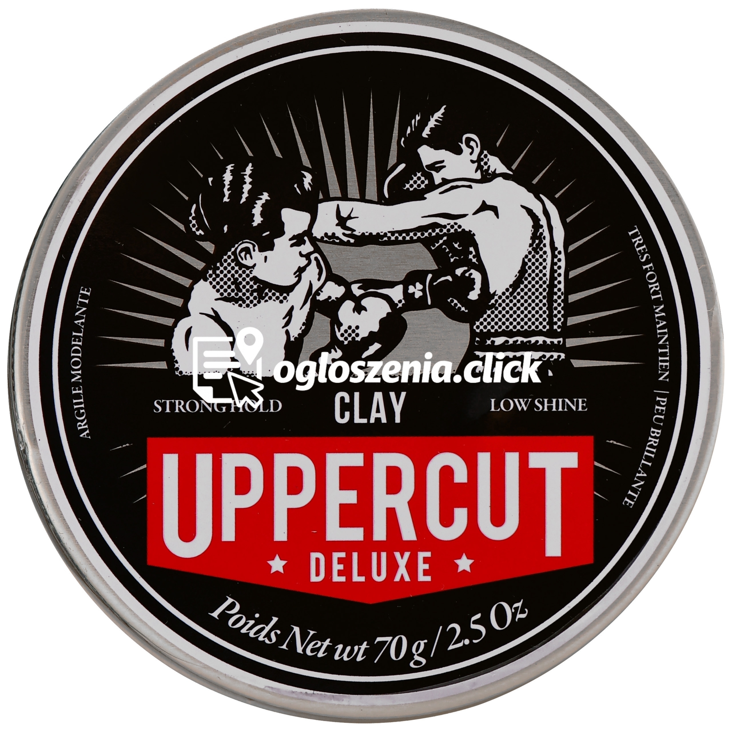 Zdjęcie produktu Uppercut Deluxe Clay Pomade - pomada do stylizacji wlosów, 70g