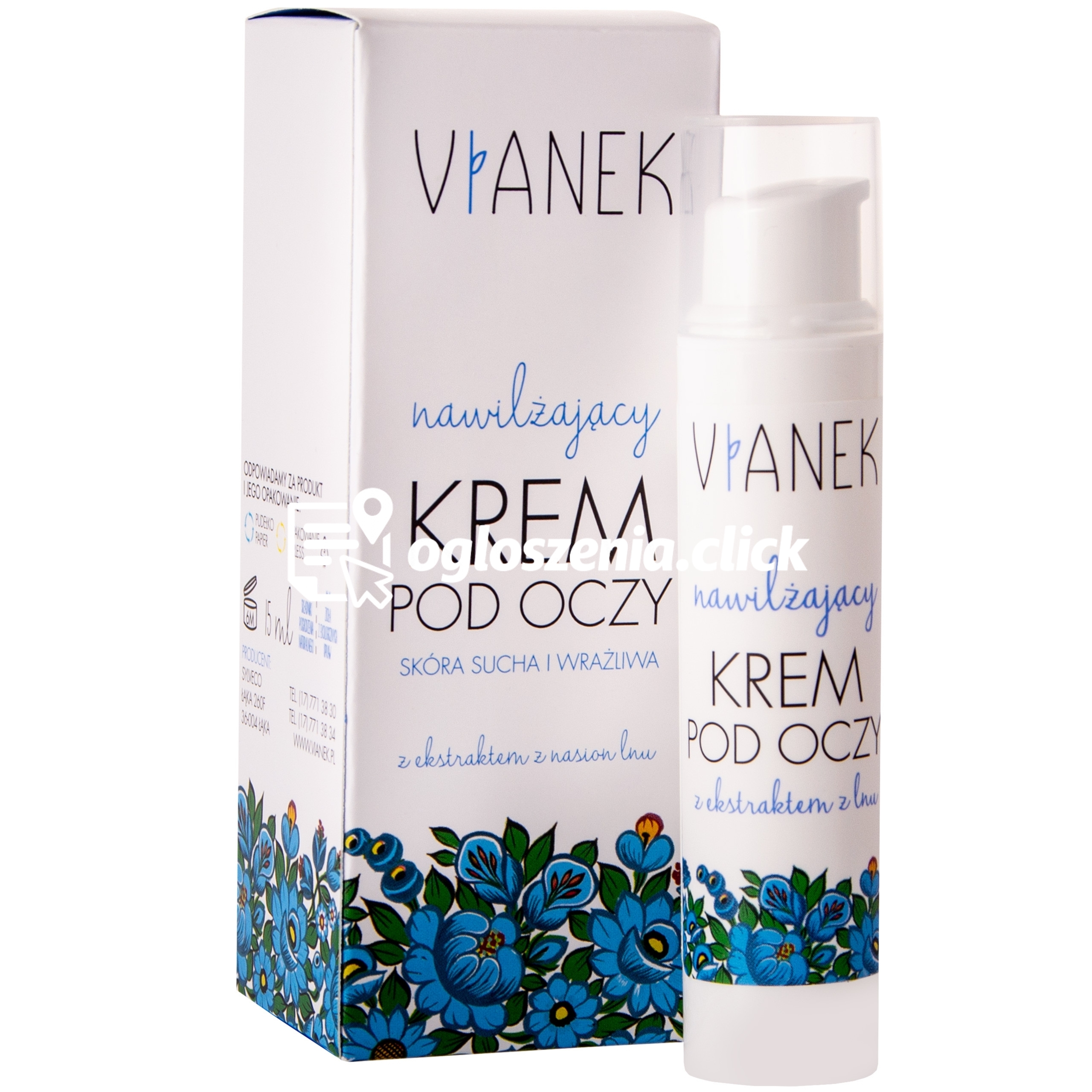 Zdjęcie produktu Vianek Gleboko Nawilzajacy Krem Pod Oczy 15 ml