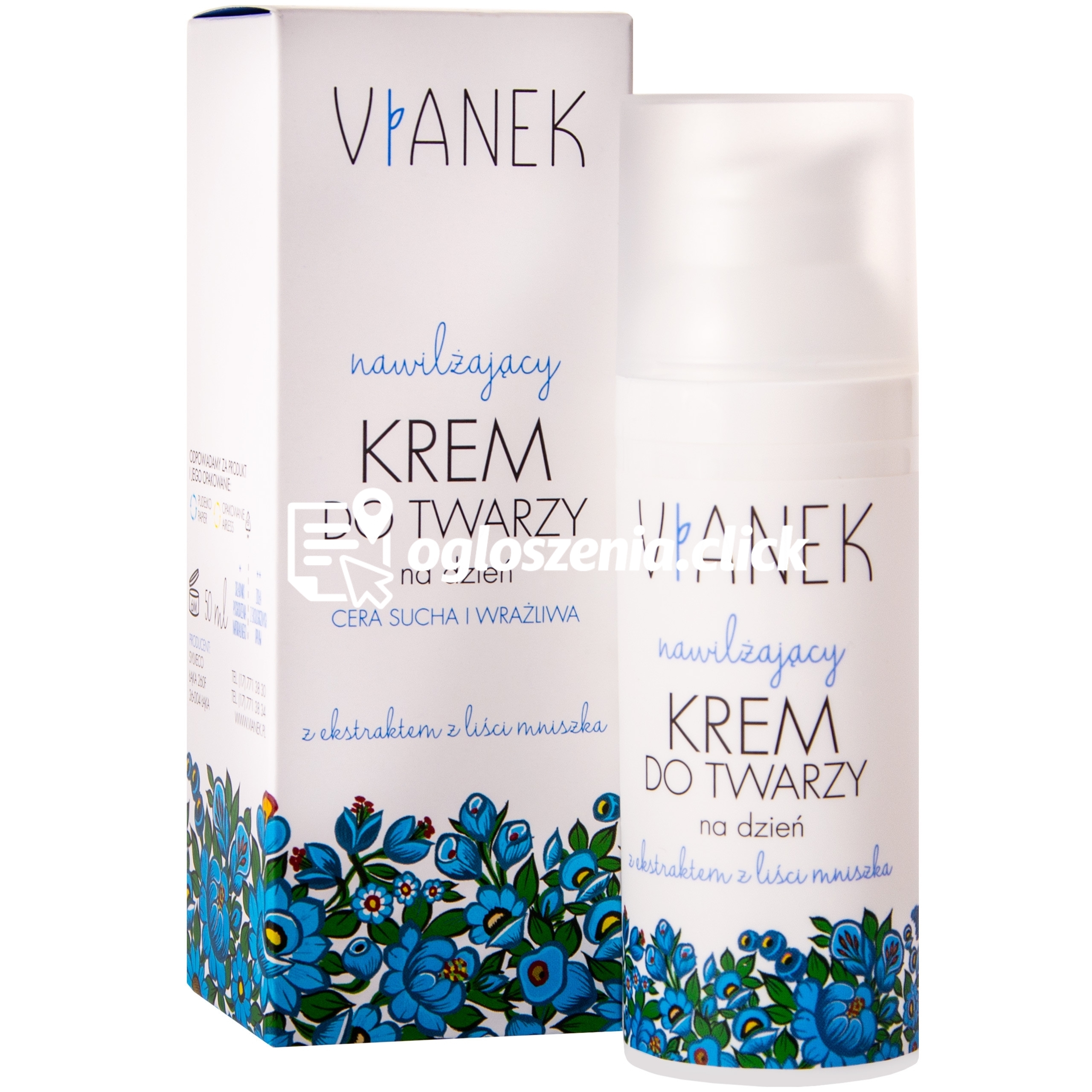 Zdjęcie produktu Vianek Gleboko Nawilzajacy Krem Do Twarzy Na Dzien 50 ml