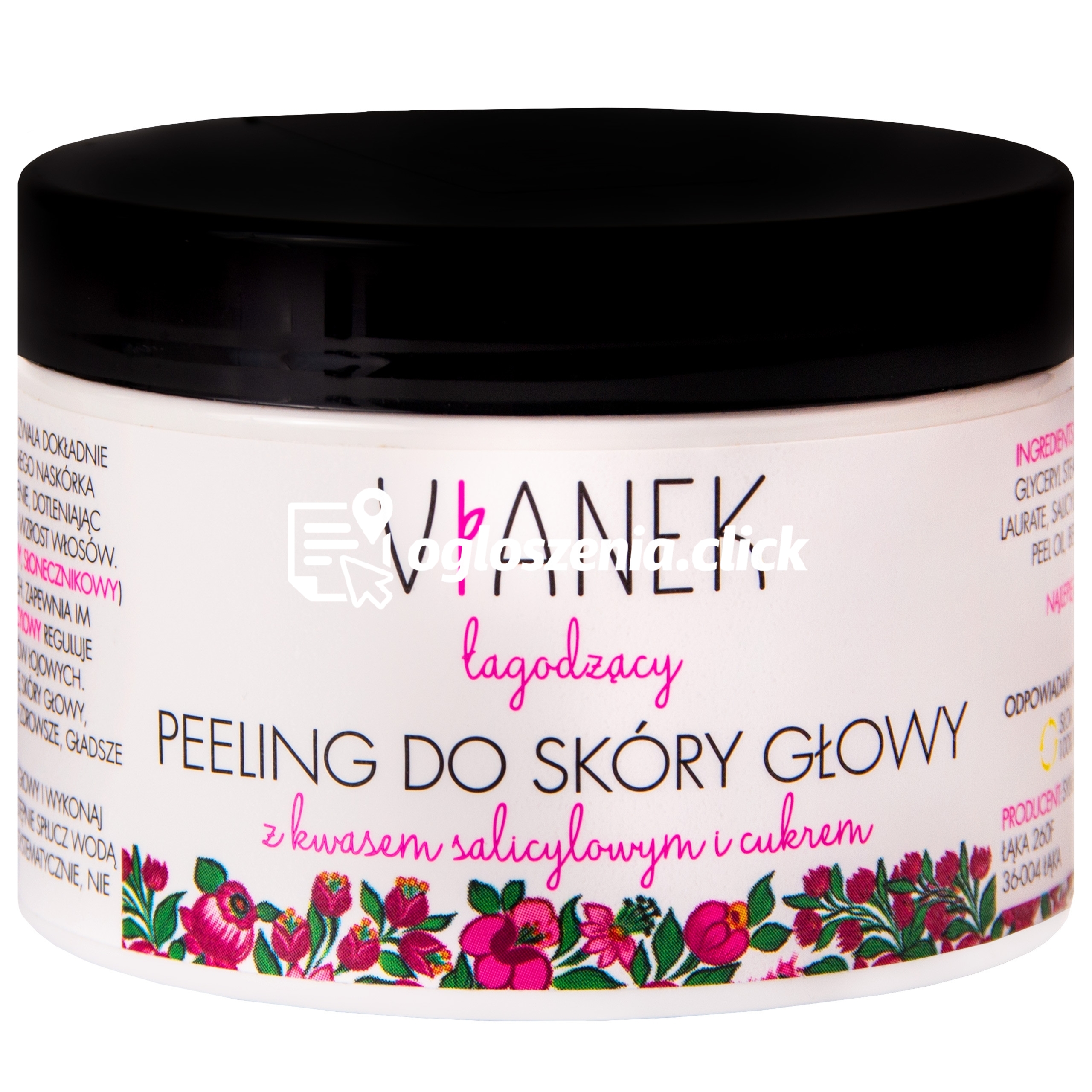 Zdjęcie produktu Vianek Lagodzacy Peeling cukrowy do skóry glowy 150 ml