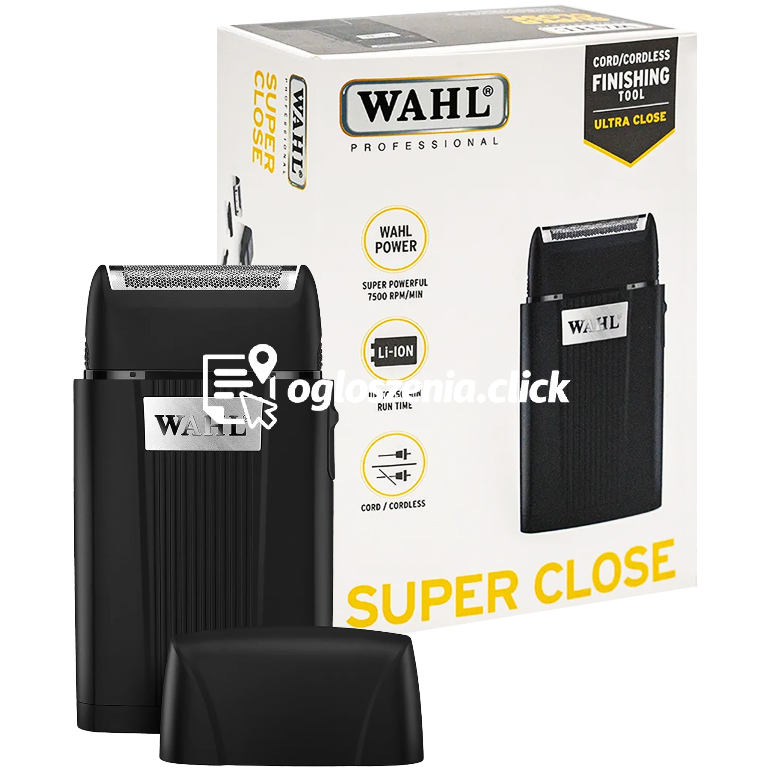 Zdjęcie produktu Wahl Professional Super Close - bezprzewodowa golarka do brody