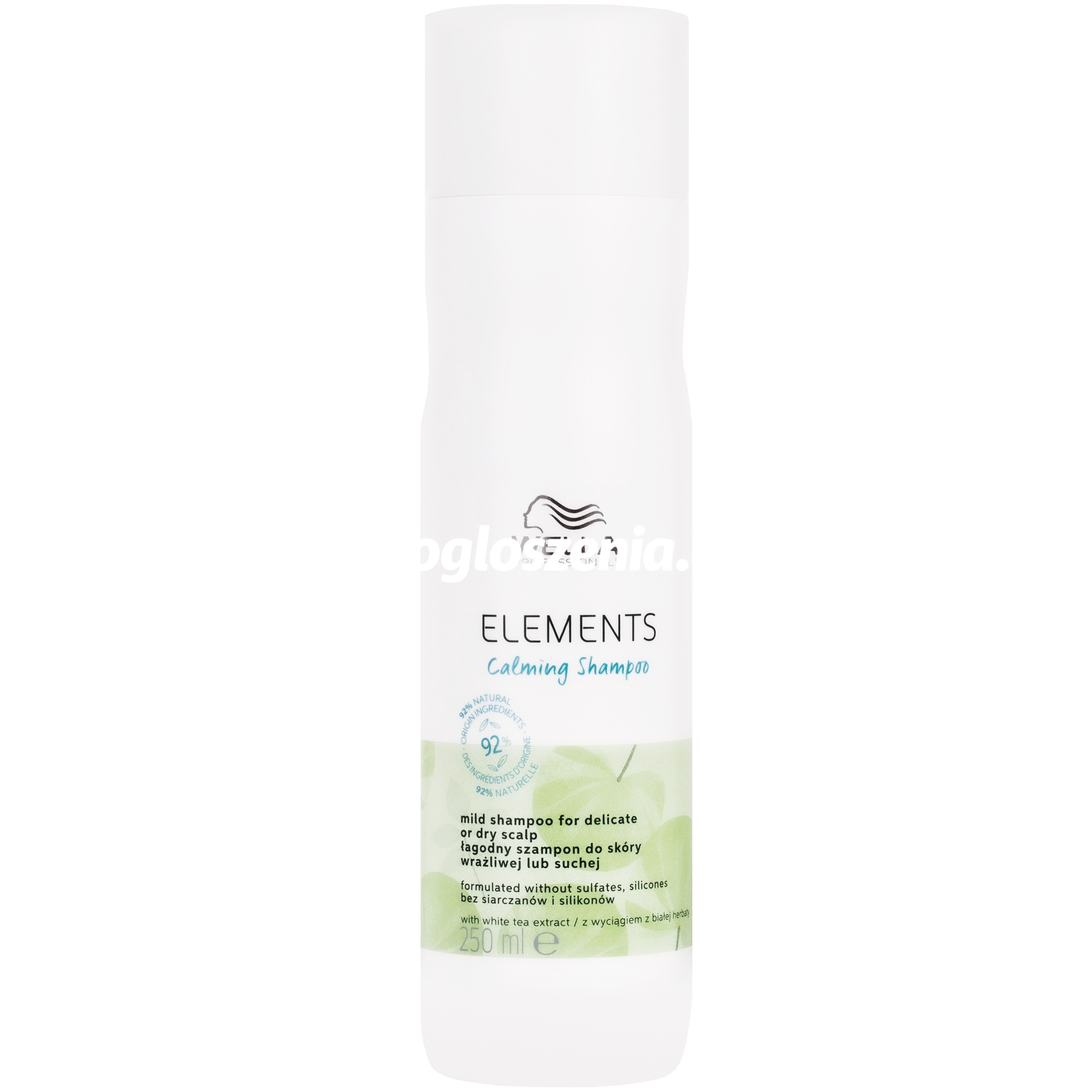 Zdjęcie produktu Wella Elements Calming - szampon do wlosów i suchej lub wrazliwej skóry glowy, 250ml