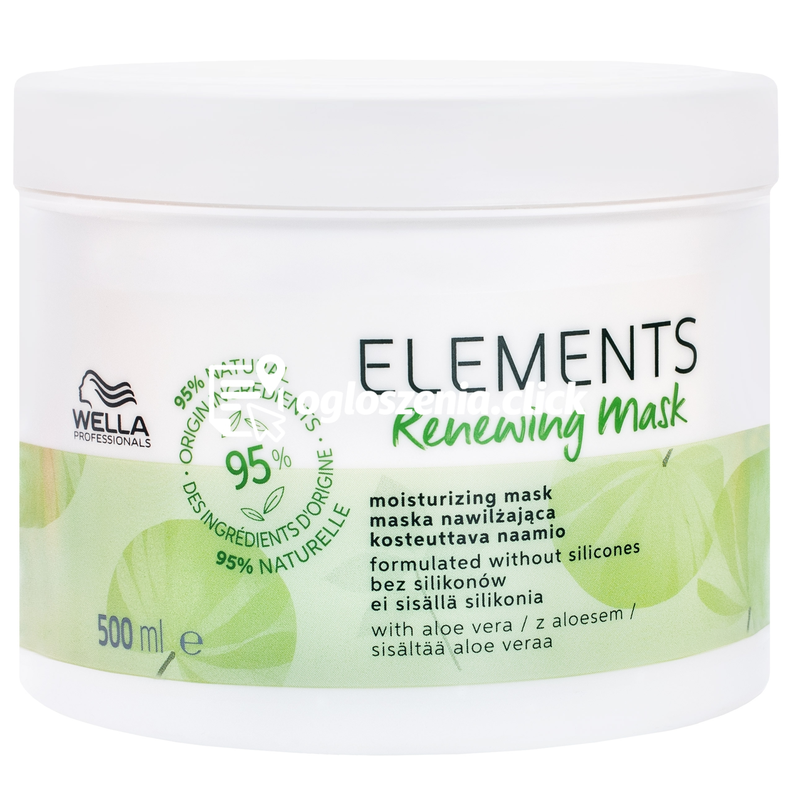 Zdjęcie produktu Wella Elements Renewing - regenerujaca maska do wlosów, 500ml