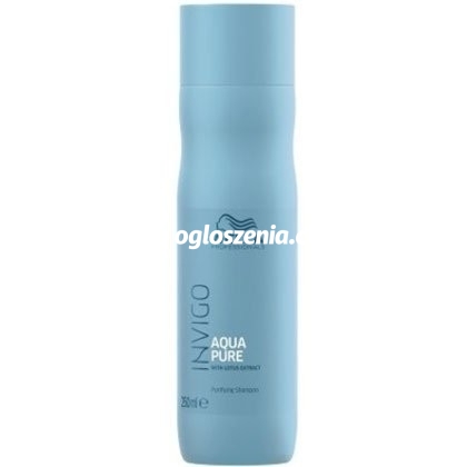 Zdjęcie produktu Wella INVIGO Aqua Pure gleboko oczyszczajacy szampon do wlosów i skóry glowy 250ml