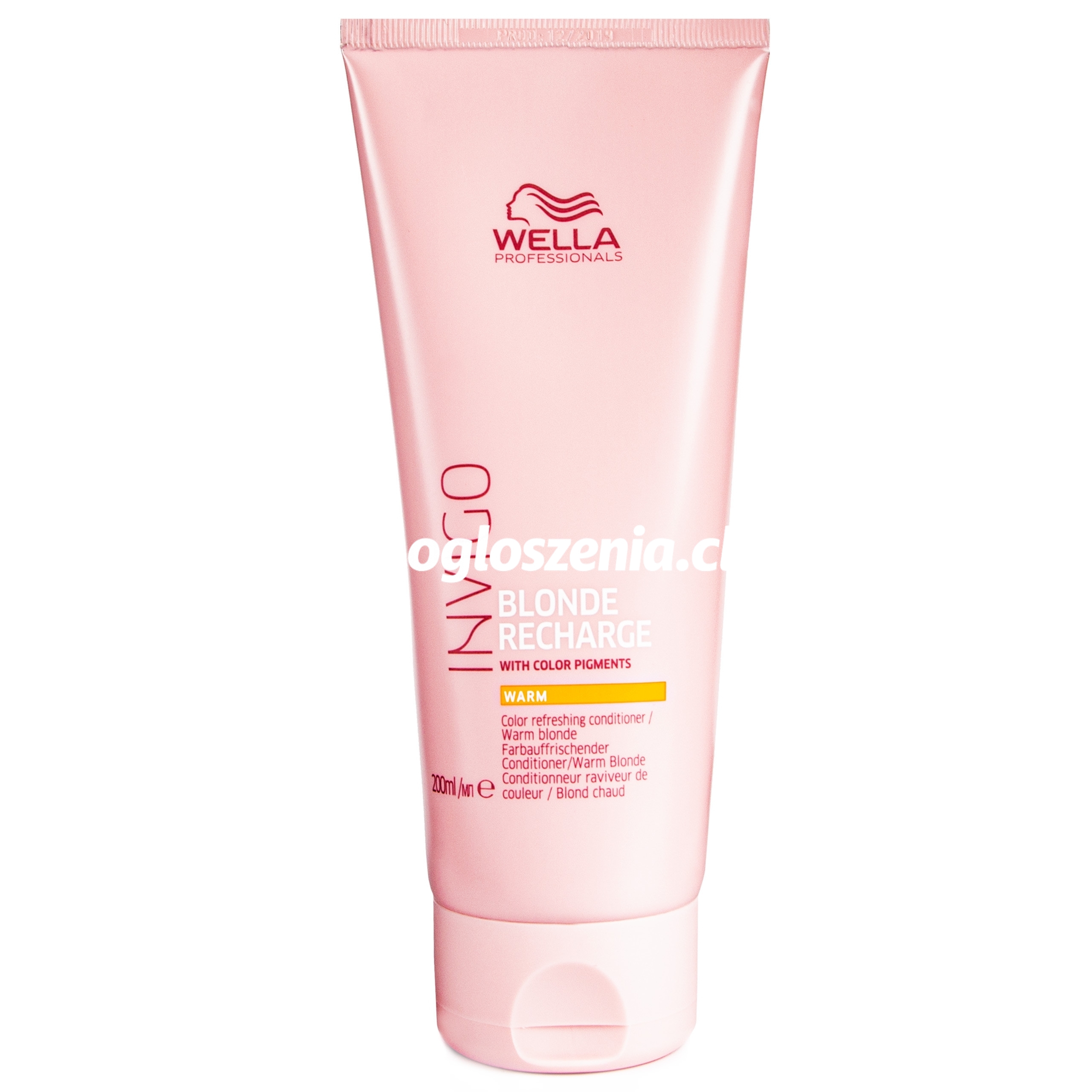 Zdjęcie produktu Wella Invigo Blonde Recharge odzywka do wlosów w odcieniach cieplego blondu 200ml