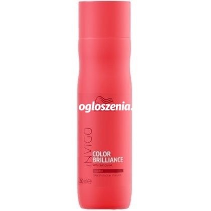 Zdjęcie produktu Wella INVIGO Brilliance szampon do wlosów grubych farbowanych 250 ml