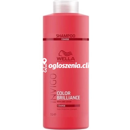 Zdjęcie produktu Wella INVIGO Brilliance szampon do wlosów grubych i farbowanych 1000 ml