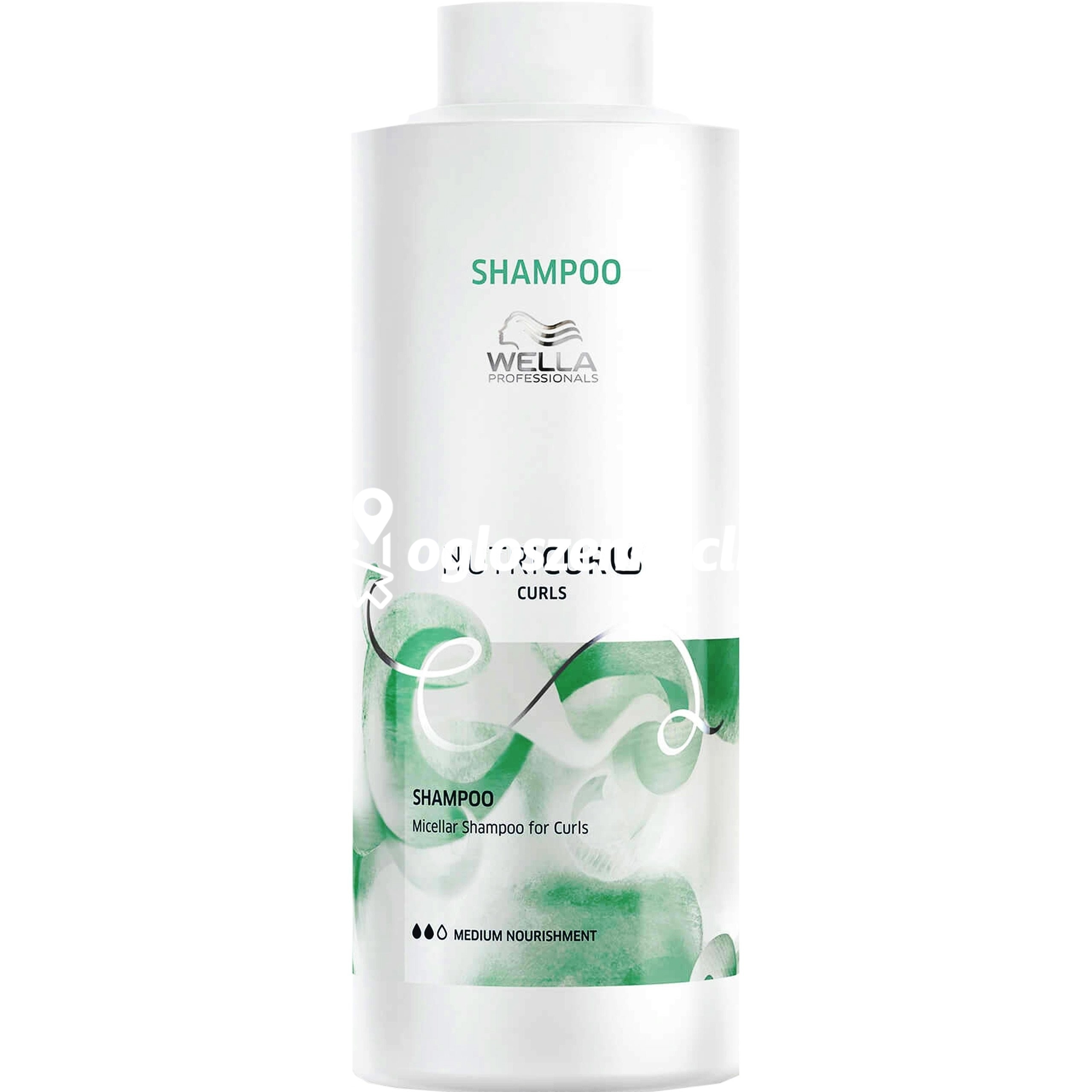 Zdjęcie produktu Wella Nutricurls Shampoo micelarny szampon do loków 1000ml