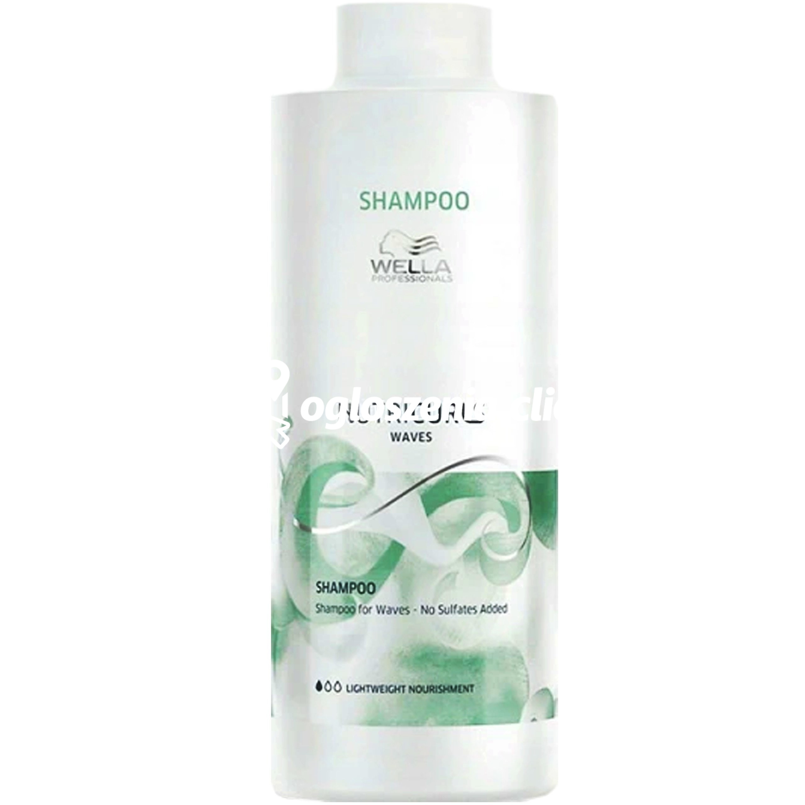 Zdjęcie produktu Wella Nutricurls Shampoo - micelarny szampon do wlosów falowanych, 1000ml
