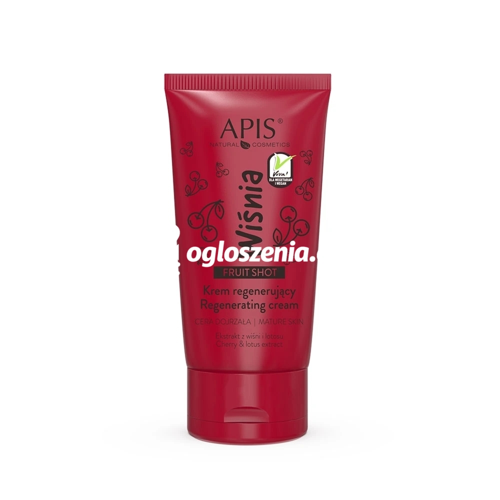 Zdjęcie produktu Wisniowy krem regenerujacy - Apis Fruit Shot - 50 ml