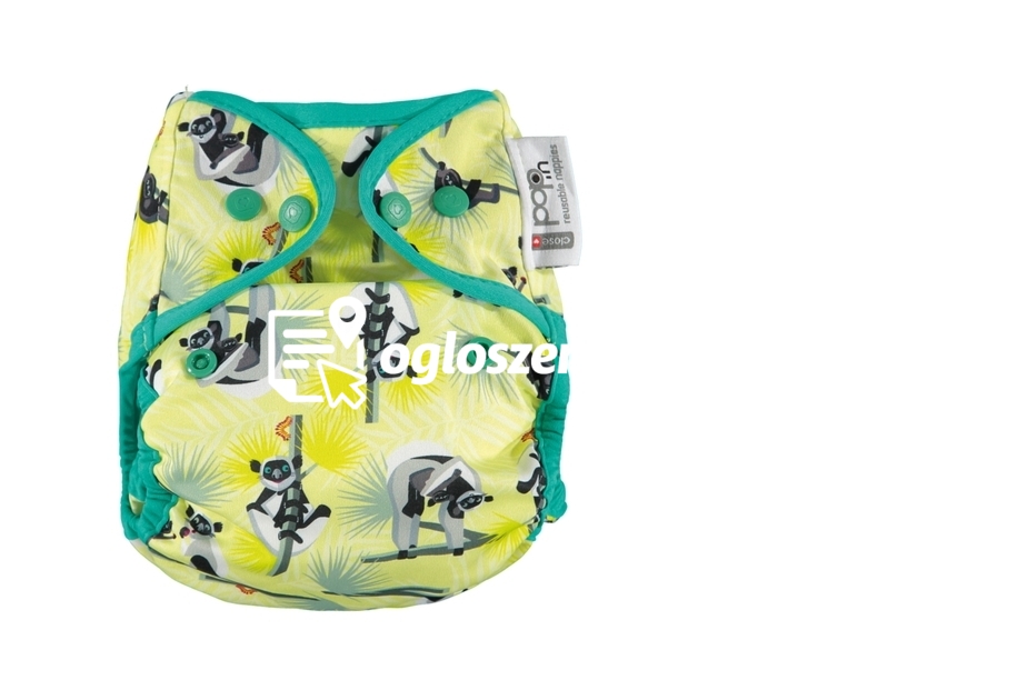 Zdjęcie produktu Wodoodporny otulacz dla dzieci zapinany na napy, Lemur