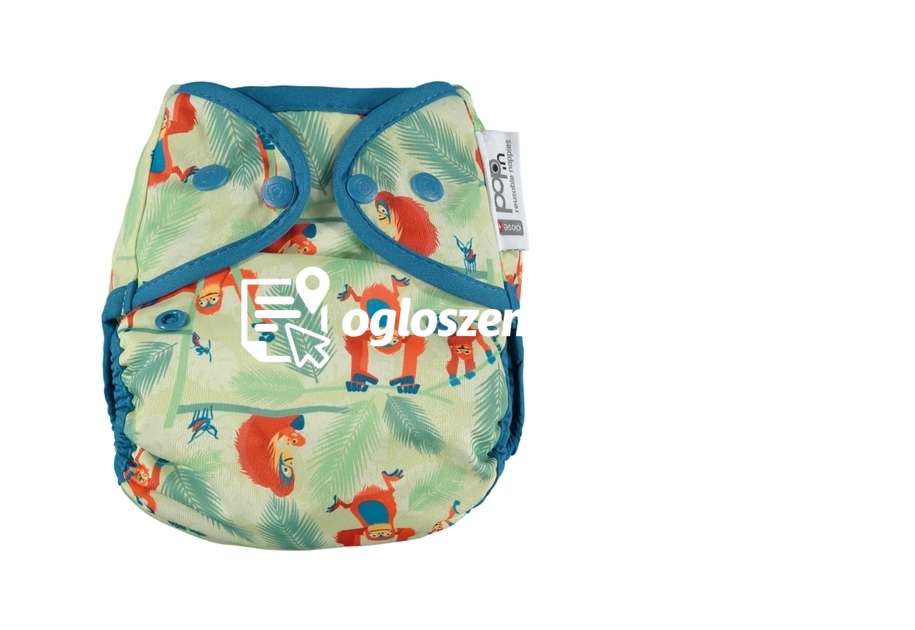 Zdjęcie produktu Wodoodporny otulacz dla dzieci zapinany na napy, Orangutan