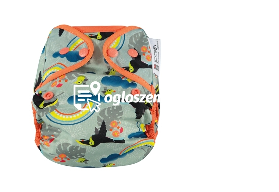 Zdjęcie produktu Wodoodporny otulacz dla dzieci zapinany na napy, Toucan