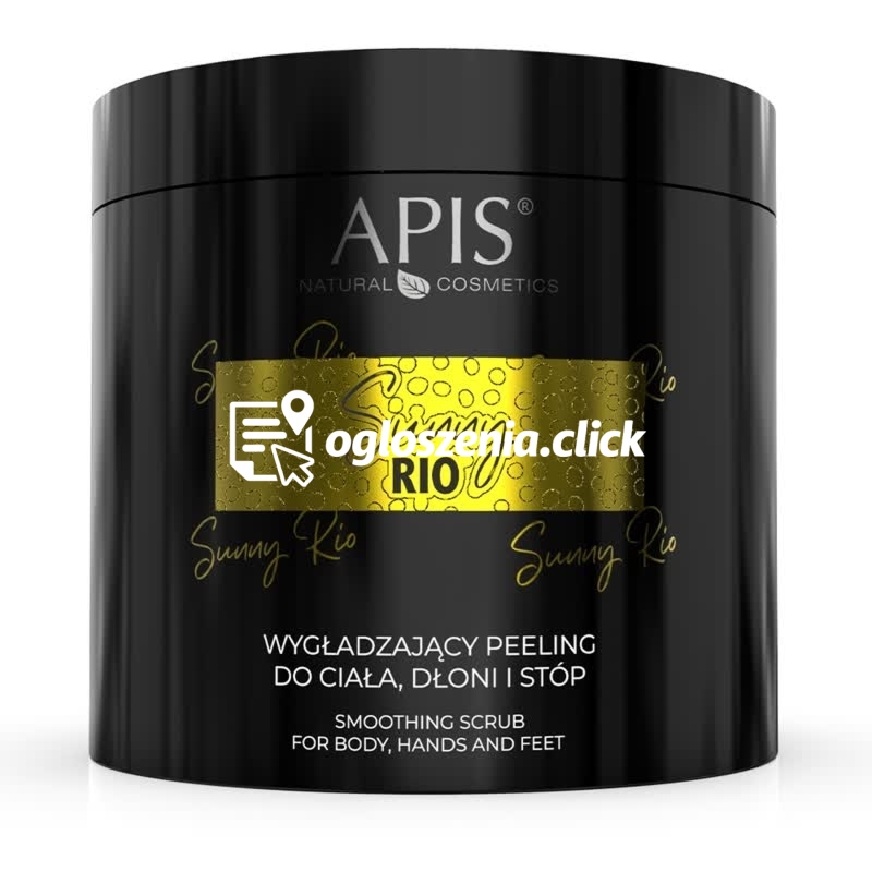Zdjęcie produktu Wygladzajacy peeling do ciala, dloni i stóp - Apis Sunny Rio - 700 g