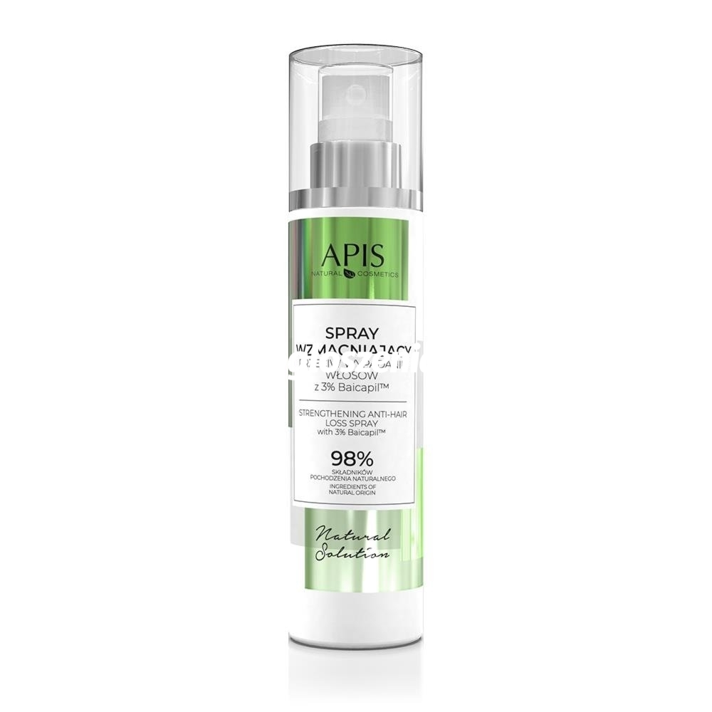 Zdjęcie produktu Wzmacniajacy spray przeciw wypadaniu wlosów Apis Natural Solution 150 ml