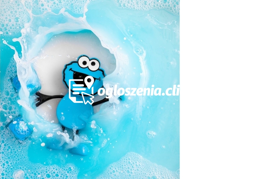 Zdjęcie produktu Zabawka do kapieli - zestaw z dwiema kostkami sensorycznymi swiecacymi w wodzie, Ciasteczkowy Potwór