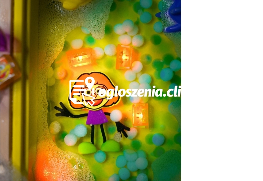 Zdjęcie produktu Zabawka do kapieli - zestaw z dwiema kostkami sensorycznymi swiecacymi w wodzie, Julia